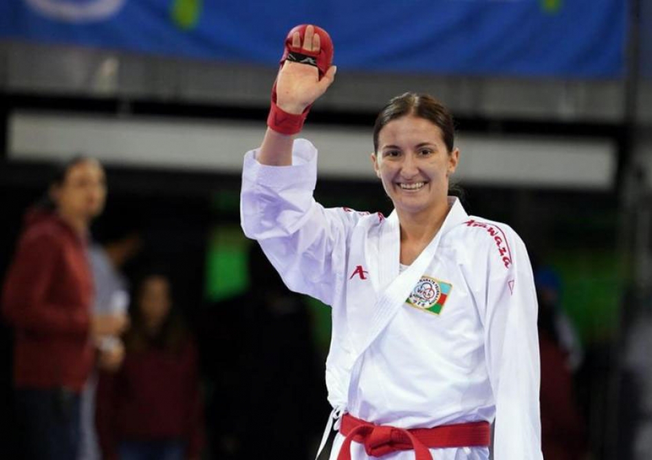 İrina Zaretska Karate 1 Premyer Liqa seriyası yarışında qızıl medal qazanıb